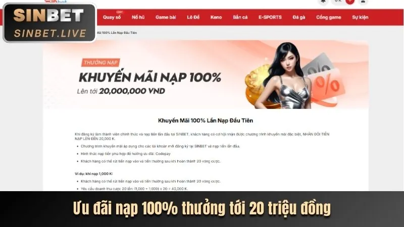 Thưởng chào mừng thành viên mới zh88 khuyến mãi